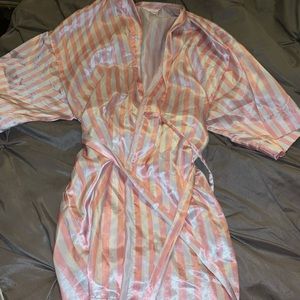 Silk robe